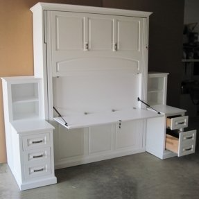 murphy bed with desk